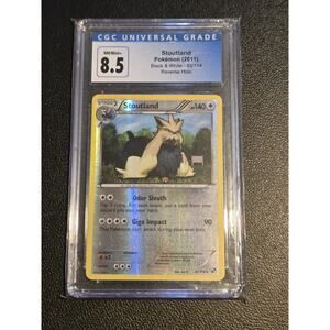 Black and White #83/114 Stoutland CGC 8.5